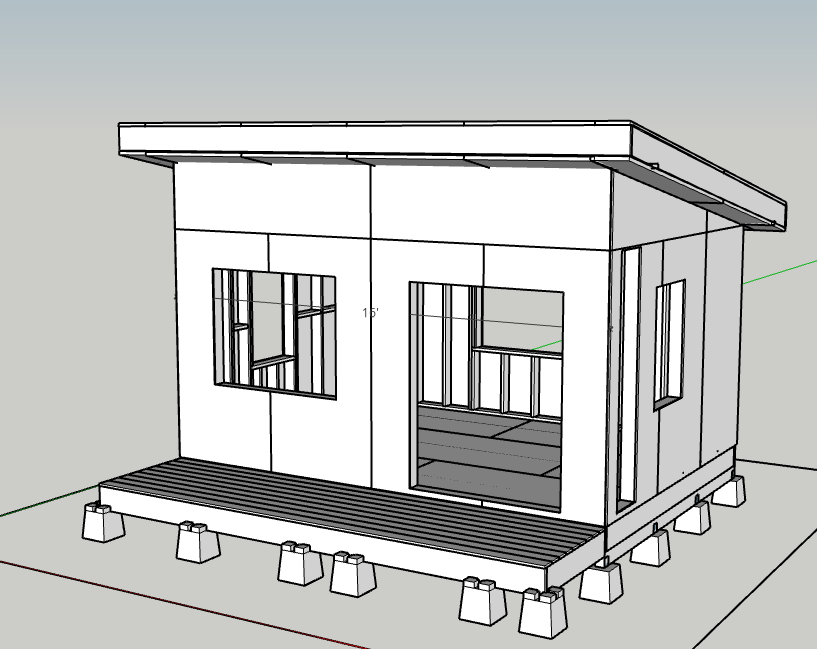 Detached Studio - 196 sq ft